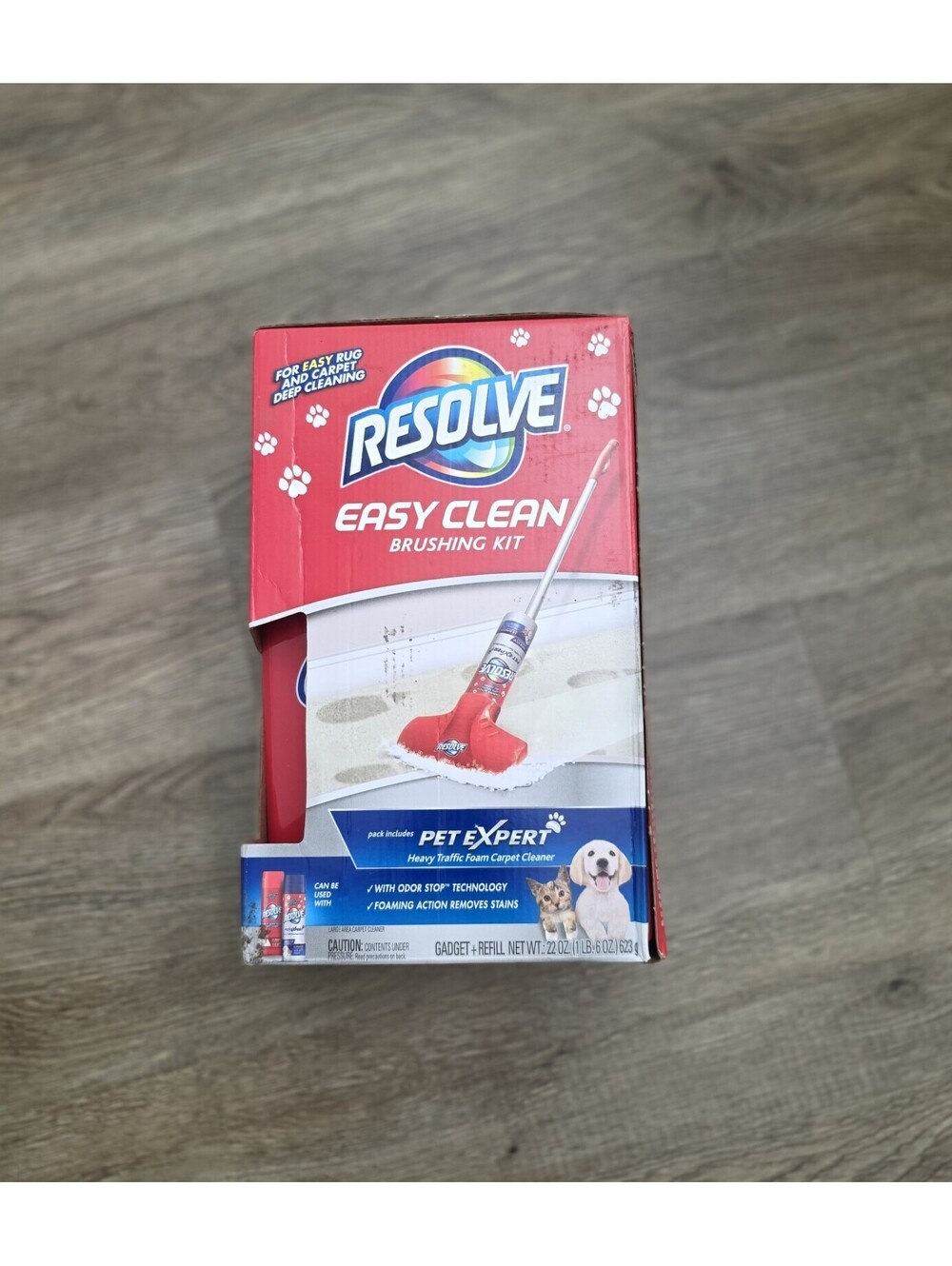 NEW Resolve Easy Clean Pet Expert Brushing Kit Heavy Traffic Carpet Cleaning
